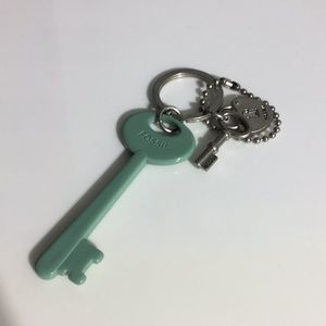 Fossil key fob and key chain